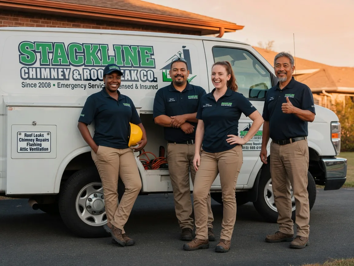 Chimney flashing repair company in Strausstown, PA